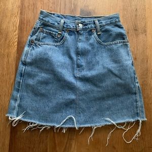 Levi’s Reclaimed Vintage Re-Done Jean Skirt